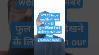 अंक 28 wealth का अंक है l number 28 in numerology l compound number 28 l अंक ज्योतिष में अंक 28 [upl. by Buckler703]