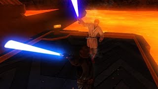 Obi Wan Kenobi Vs Anakin Skywalker Movie Battles 2 [upl. by Fidelia]