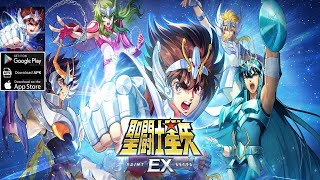 Saint Seiya EX Gameplay  Official Launch Android iOS [upl. by Lussier]