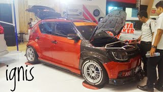 Suzuki Ignis Sport Custom Racing Full Carbon  GIIAS 2019 Surabaya [upl. by Elna]