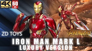 REVIEW  ZD Toys Iron Man Mark L  Mark 50  MK50  Avengers Infinity War  Marvel  中動  中动 [upl. by Bronwen]