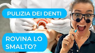 La PULIZIA dei DENTI rovina lo SMALTO [upl. by Bodnar]