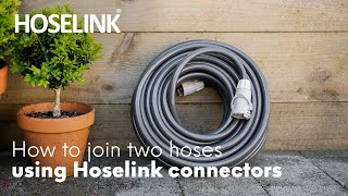 How to join two hoses using Hoselink connectors [upl. by Idid]