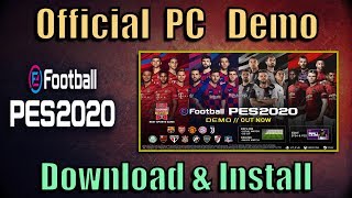 eFootball PES 2020 Official Demo  Download  Gameplay [upl. by Blodget]