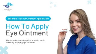 How to Apply Eye Ointment  The Straits Eye Centre [upl. by Stempien]