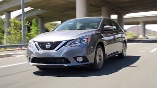 2017 Nissan Sentra  Review and Road Test [upl. by Ratha]