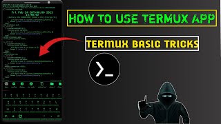 How To Use Termux App  Termux Basic Tricks [upl. by Atnicaj360]