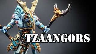 How to Paint Tzaangors from Silver Tower [upl. by Winne]