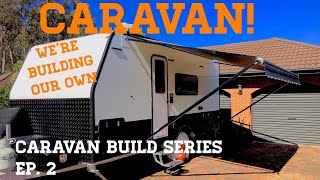 DIY Caravan Build Series ep 2 [upl. by Peirce]