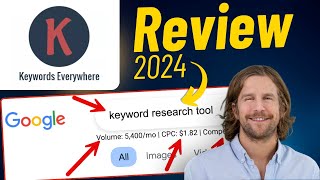 Keywords Everywhere Review Browser Ext to Easily See Search Volumes [upl. by Anicnarf189]