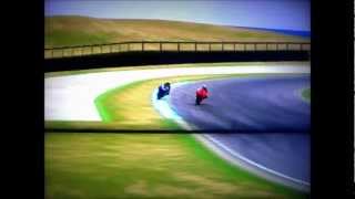 Valentino Rossi vs Gibernau Phillip Island 2004 [upl. by Tnarb]