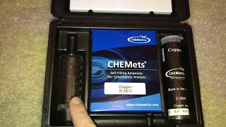 CHEMetrics Copper Test Kit [upl. by Dippold]