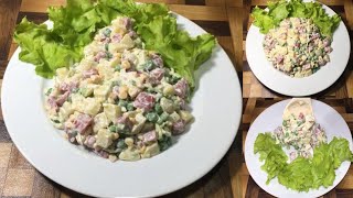 VEGETABLE SALAD 🥦  VEG SALAD RECIPE [upl. by Simonette]