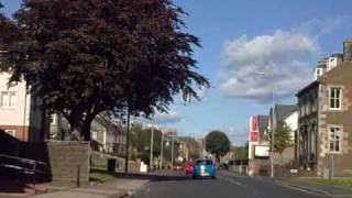 Irvine Ayrshire Scotland Bailey Bridge to Stanecastle29aug2010 Nokia 6303 [upl. by Adnilahs]