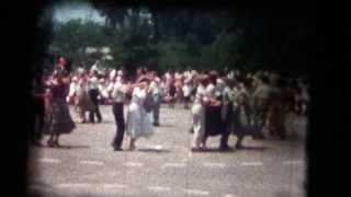 Rock Creek Palisades Elementary School Folk Dancing  1958 [upl. by Goodrow]