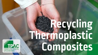 TPAC Recycling Thermoplastic Composites  NL subtitles [upl. by Aicittel]