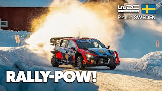 Tänak Drops the Hammer 🔨 Rally Sweden [upl. by Sicard]