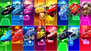 Super Mega Battle 🆚 Evil McQueen 🆚Lightning McQueen 🆚 Deno Mcqueen 🆚And Others 🎶 Who Is best [upl. by Morganica]