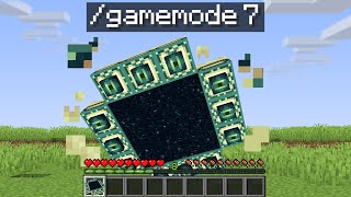 Testing Illegal Gamemodes That Break Minecraft [upl. by Enitsuga]