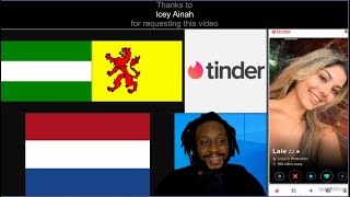 Tinder Adventure in Rotterdam South Holland Netherlands with Uncool Jamal part 1 [upl. by Aramat902]