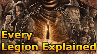 Every Middle Earth SBG Legendary Legion Explained [upl. by Analem829]