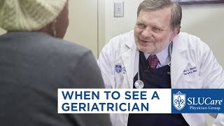 When Should A Person Think About Seeing A Geriatrician [upl. by Helms]