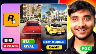 GTA Rival Coming Soon 😨 Rockstar Games BIG UPDATE NFS Mobile Launch Joker Last Warning 🤡 FGC 6 [upl. by Anotyal]