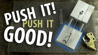 PUSH LATCH Mechanisms DIY [upl. by Nipha]