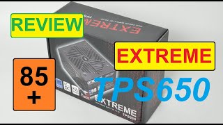 REVIEWĐánh giá  Nguồn máy tính VSP Extreme TPS650 650W DCDC [upl. by Garnet]