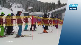 Skifahren trotz Corona So setzen PistenRanger die CovidRegeln um [upl. by Enenaej810]