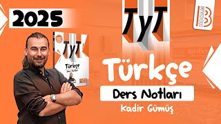 TYT Türkçe  Tanıtım  Kadir GÜMÜŞ  2025 [upl. by Zoller743]