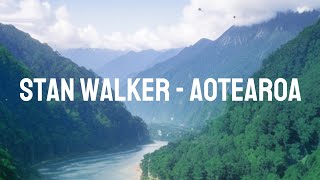 Stan Walker  Aotearoa Lyric Video [upl. by Nnomae93]