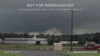 April 27 2011  EF5 Tornado 1 Huntsville AL [upl. by Kresic]