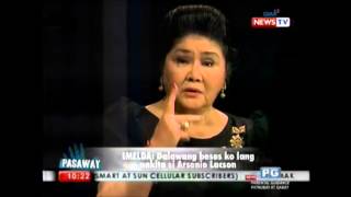 Imelda Marcos Arsenio Lacson Rumor [upl. by Alracal]