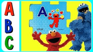 Learn ABC Alphabet With ELMO SESAME STREET Fun Educational ABC Alphabet Video For Kids Kindergarte [upl. by Ahsilak109]