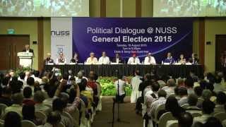 IQ Exclusive Political Dialogue  NUSS General Election 2015 [upl. by Nai132]