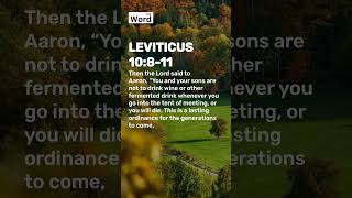 Leviticus 10811 The Path to Purity and Holiness Unveiled  A Journey Through the Bible leviticus [upl. by Hsemin]