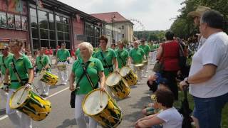 Fanfarenzug Osterfeld beim Naumburger HussitenKirschfest 2016 [upl. by Nahama]