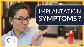 Implantation symptoms amp early pregnancy signs [upl. by Ynogoham]