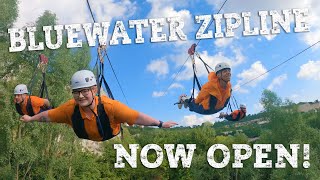 Hangloose  Bluewater Zipline  Now Open [upl. by Neetsuj674]