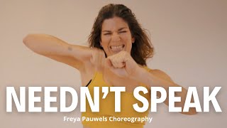 Neednt Speak  Rudimental ft Lianna La Havas ⎢ Freya Pauwels Choreography [upl. by Jacki]