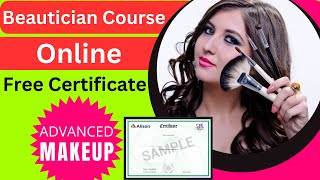 Beautician Course Online  Beautician Certificate Courses Online  Beauty Parlour Certificate [upl. by Mines806]