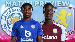 LEICESTER CITY v ASTON VILLA  MATCH PREVIEW  MATCH DAY FAN EXPERIENCE DISCUSSION [upl. by Aleet]