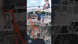 We Challenged Him NOT to Scream on a 200ft JUMP bungeejumping usa america dc baltimore [upl. by Fink]