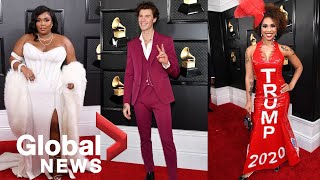 Grammy Awards 2020 Red carpet fashion highlights [upl. by Aisat]