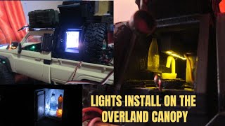 Converting MN82 to an Overland Truck PART 3  Lighting up the Overland Canopy [upl. by Atiuqad490]