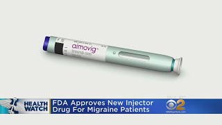 FDA Approves New Injector Drug For Migraine Patients [upl. by Anaes]