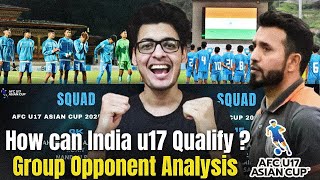 India u17 Squad Announced AFC u17 Asian Cup 2025 Qualifiers Groups Telecast Opponent Analysis [upl. by Rape]