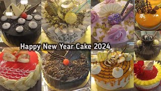 Happy New Year Cake Decorating Idea For 2024  New Year Cake  Best New Year Cake [upl. by Akiwak]