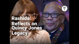 Rashida Jones Honors Quincy Jones in Touching Tribute [upl. by Fredelia731]